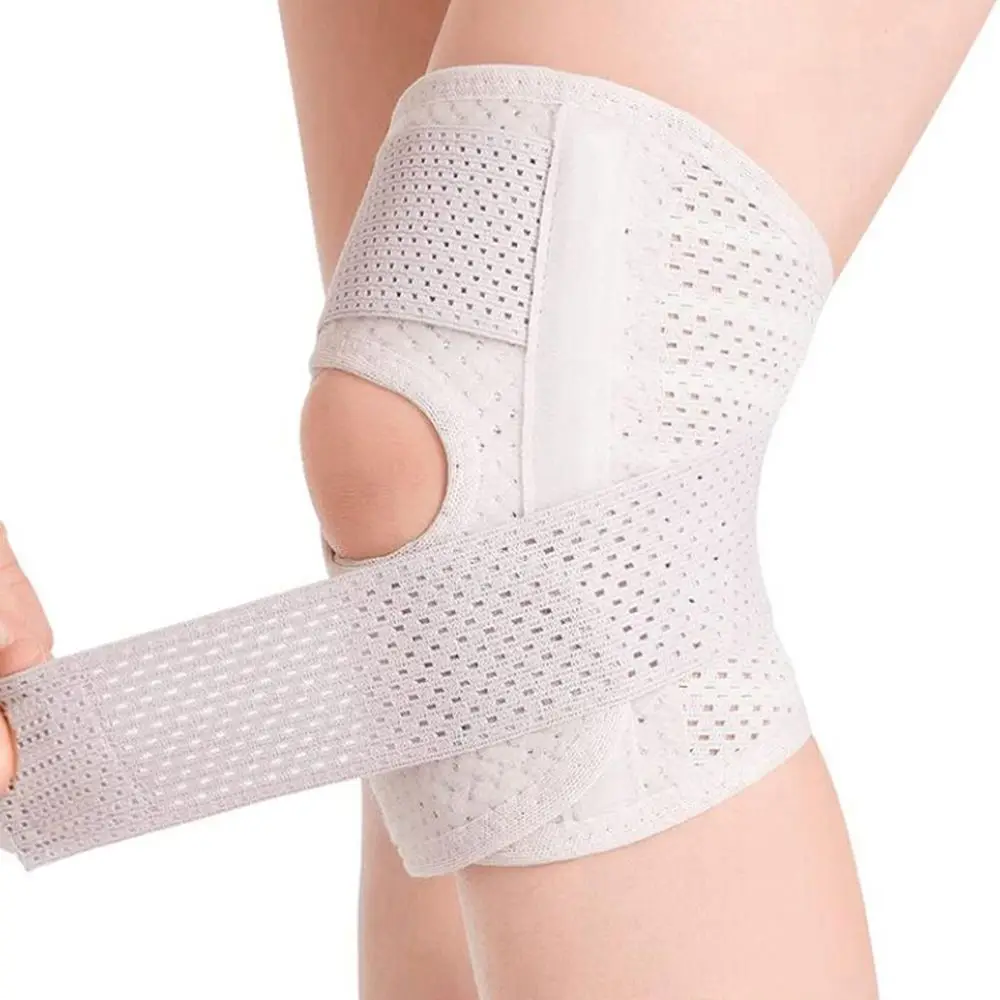 1PCS Compression Knee Brace Support Breathable Adjustable Knee Support For Sports Injuries Relief Joint Pain