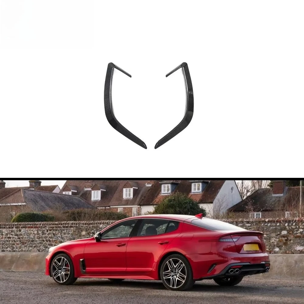 

Real Carbon Rear Bumper Canards Fits for Stinger 2018-2022