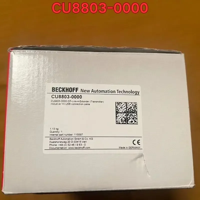 

Новый модуль Beckhoff CU8803-0000