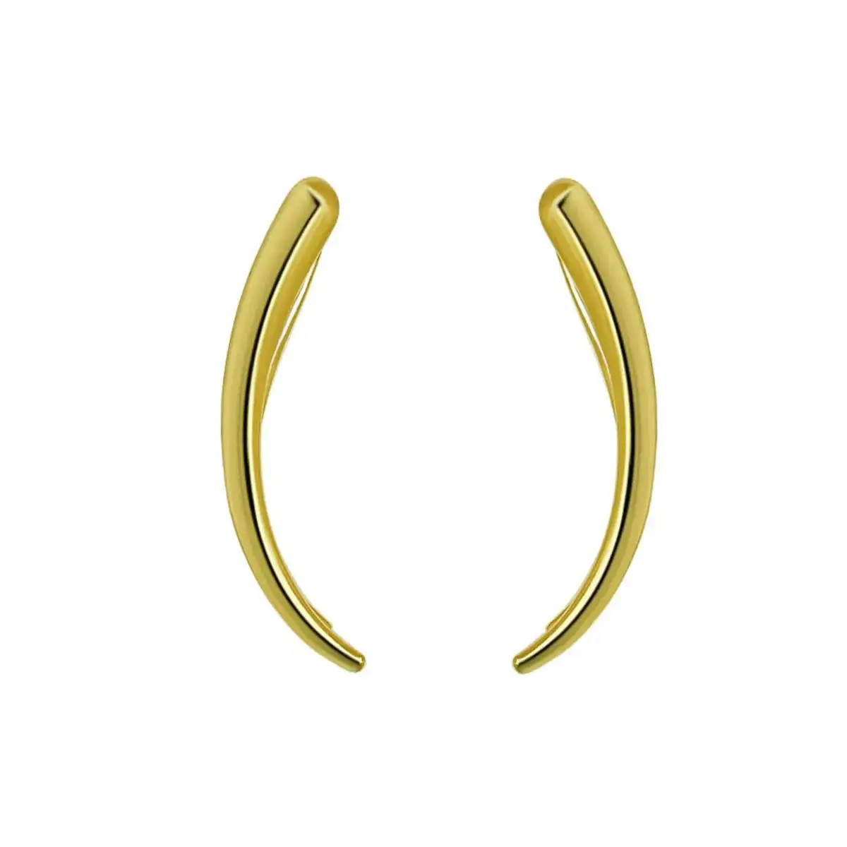 Long Dipper Ear Hook Clip on Earrings