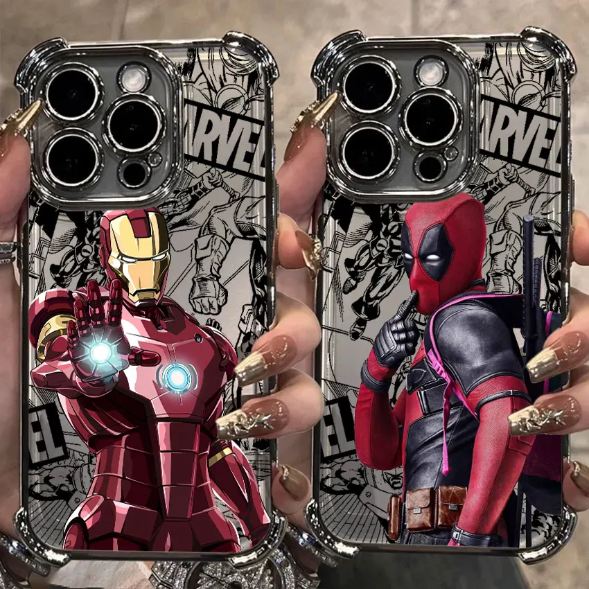 

Marvel Avengers Poster Case For Samsung Galaxy A56 A55 A54 A52 A53 5G A36 A34 A35 A33 A50 A73 A26 A25 A16 A06 Clear Phone Cover