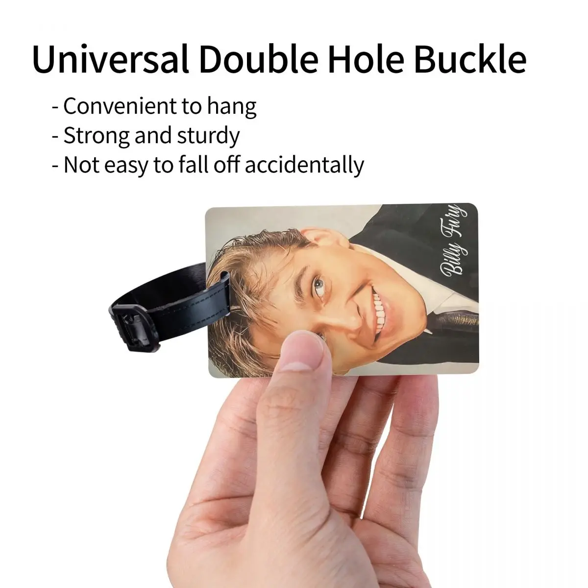 بيلي فيوري علامات الأمتعة حقيبة الملحقات السفر المحمولة الأمتعة الصعود علامة التسمية حامل معرف اسم العنوان #3