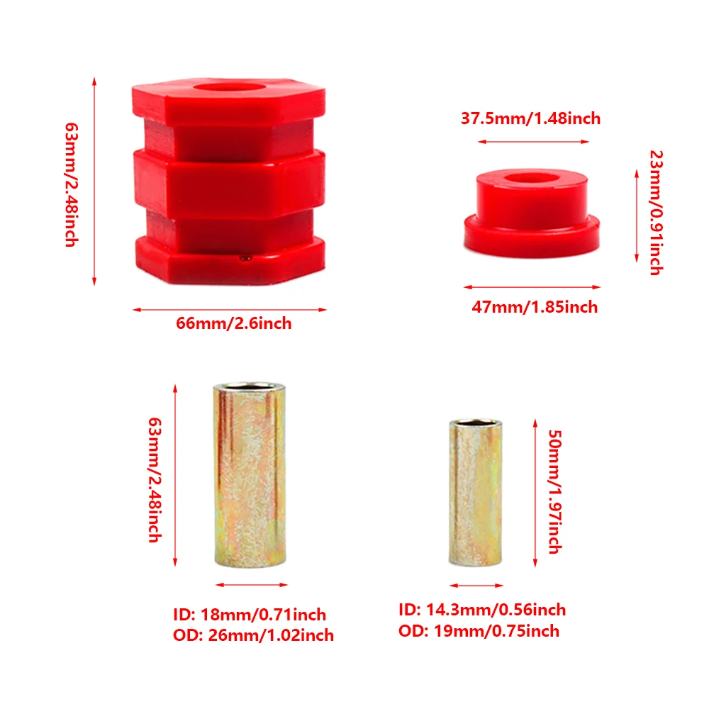 Control Arm Bushing For Honda Civic EK CRX 95-05 Polyurethane Suspension Bushing