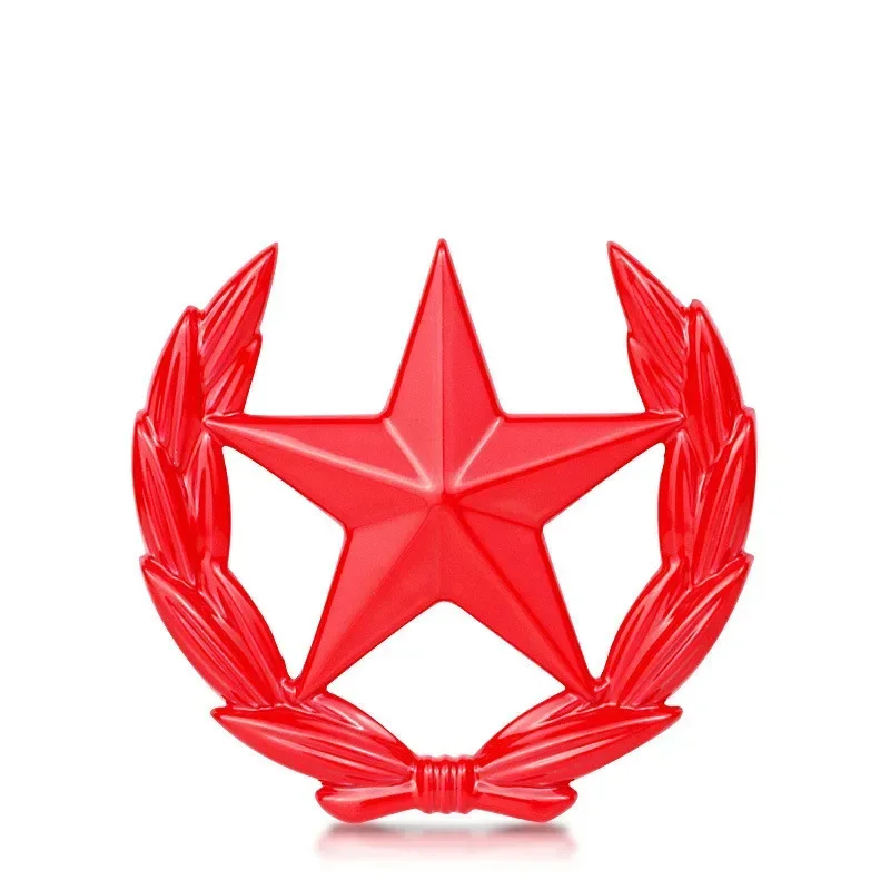 A pair of metal five-pointed star car stickers logo Badge Badge Car styling stickers for General Motors motorcycle trim accessor