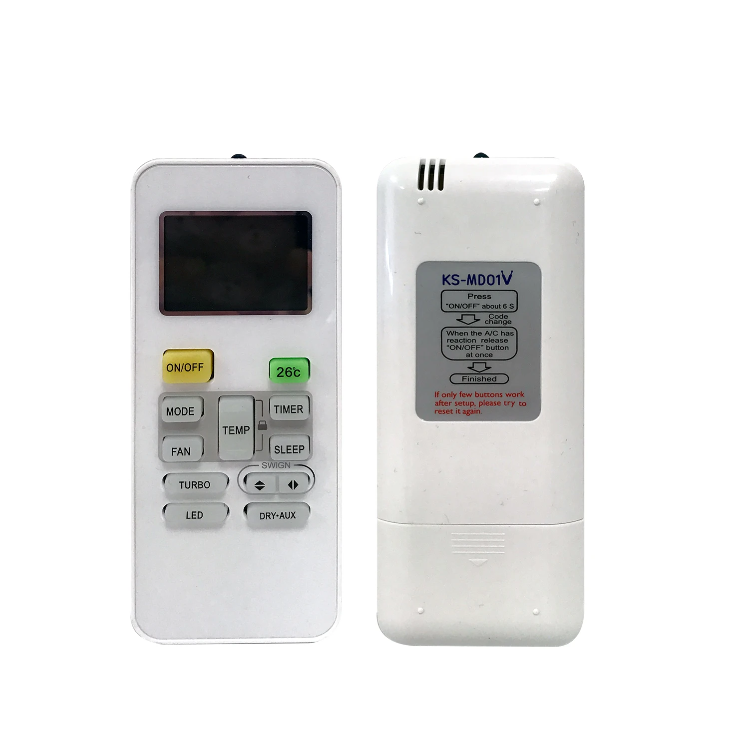 

Universal Air Conditioner Remote Control for midea RG52A2/BGEF RG52B/E RG52E2/BGEF RG52A8/BGEF RG52G/BGE