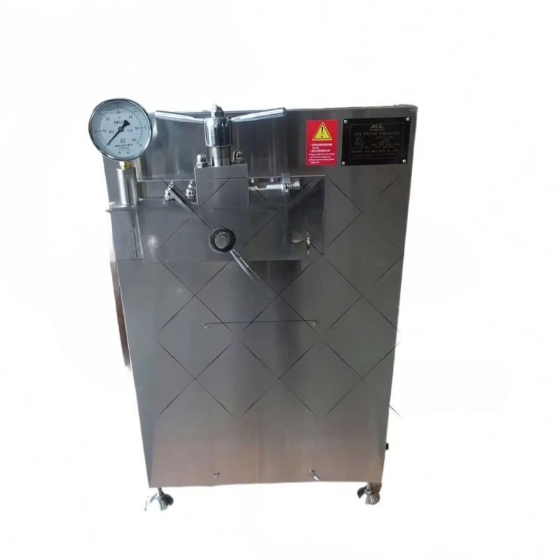 Large capacity frozen milk pasteurizer, homogenizer, turbo ice cream manufacturing