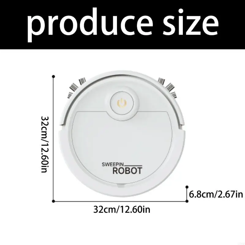 Robot hút bụi đa chức năng chạy bằng USB Kết cấu thân mỏng bằng nhựa Thích hợp để bảo trì sàn hiệu quả