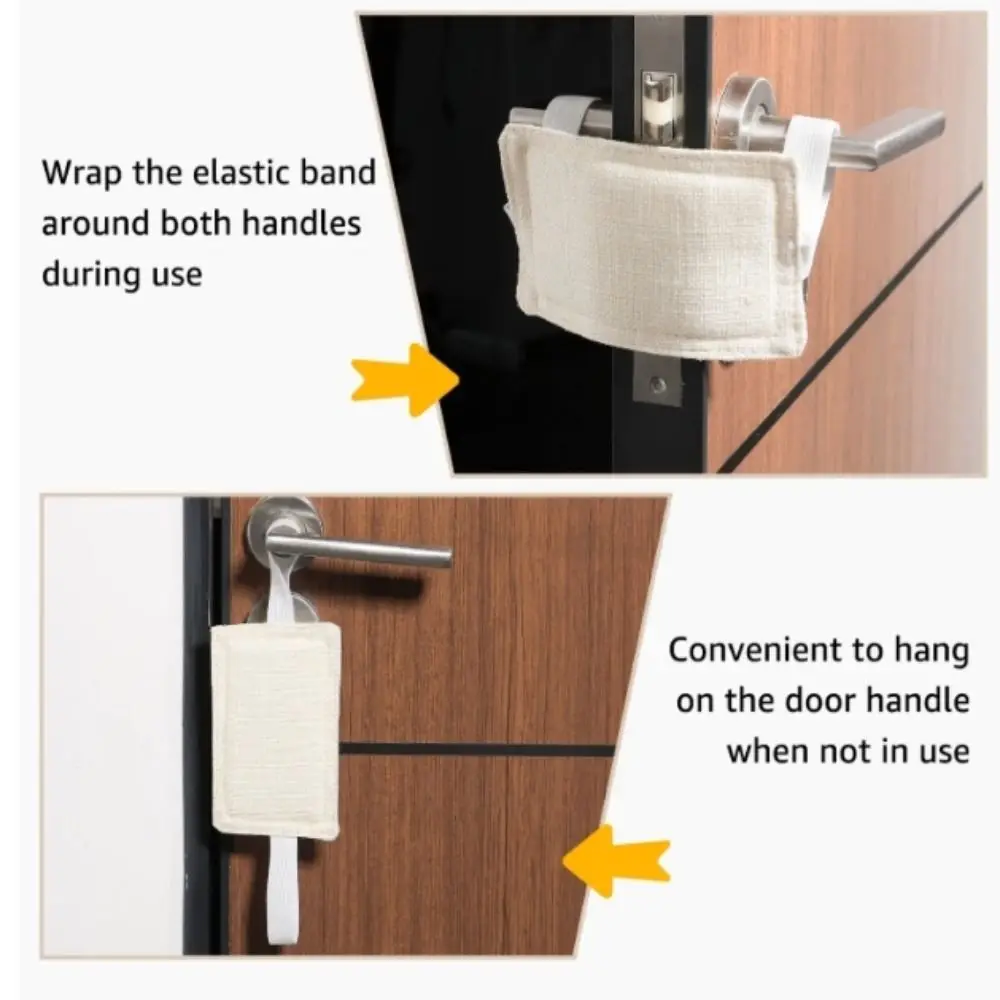 

Door Stopper Noise Reduced Door Cover Padded 3Pack Door Closer Cushion Padded Door Cover Baby Room