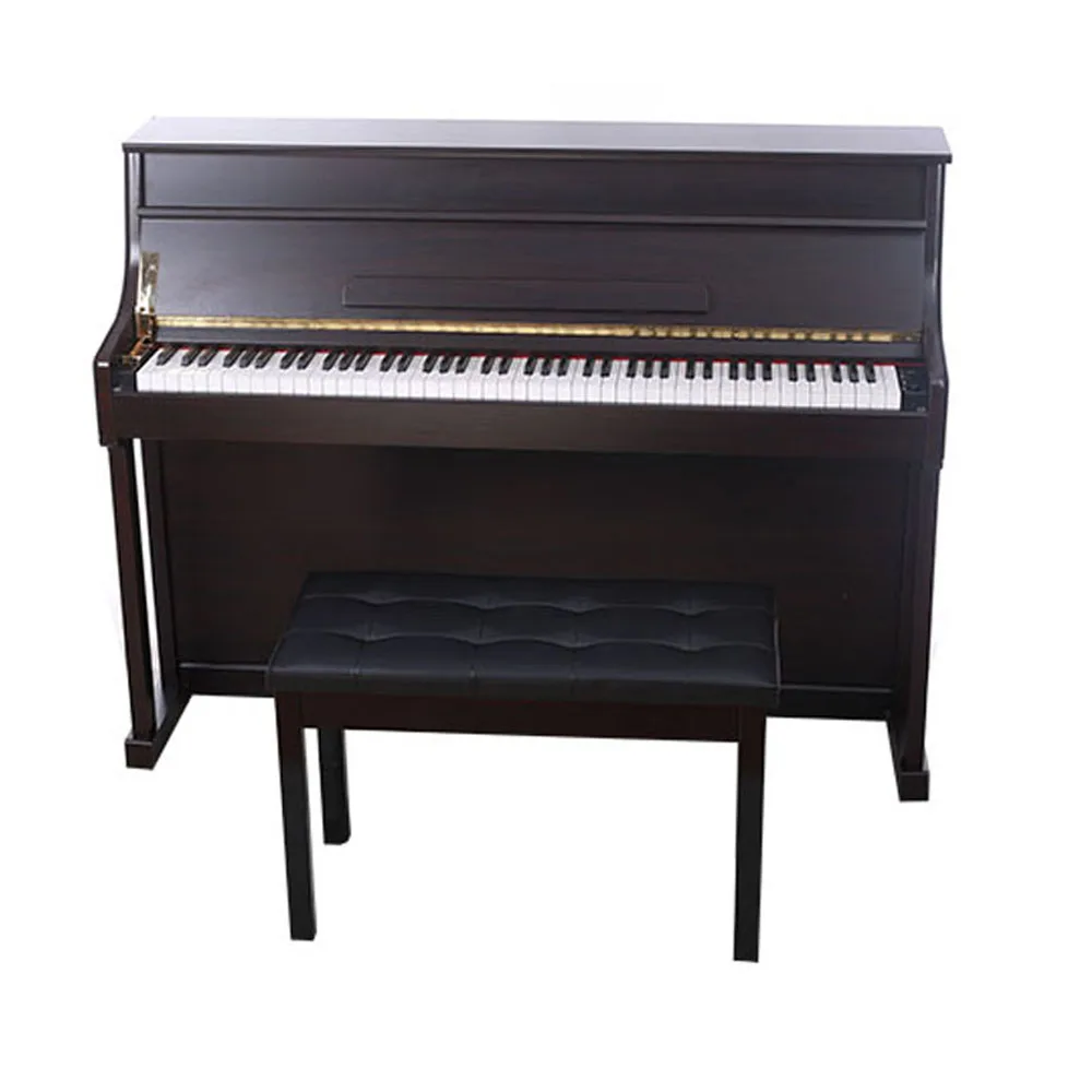 88 Keys Weighted Hammer Action Digital Piano High Quality Upright Type Solid Wood Soundboard Musical Instrument