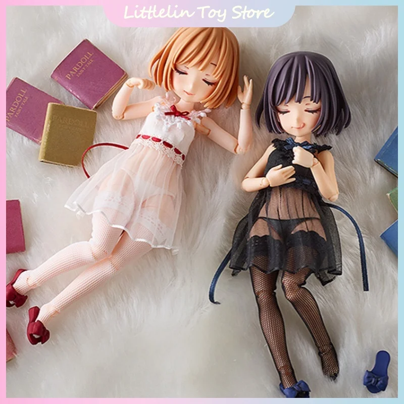 Genuien Good Smile Peripheral Pardoll Baby Doll Blanc/Noir Bjd Movable Joint Doll Collect Model Limited Edition Girl'S Gift