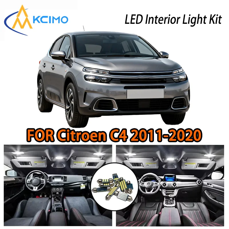 

KCIMO For Citroen C4 2011-2020 Premium LED Interior Kit - 2 Colors , Quick Installation, Long-Lasting