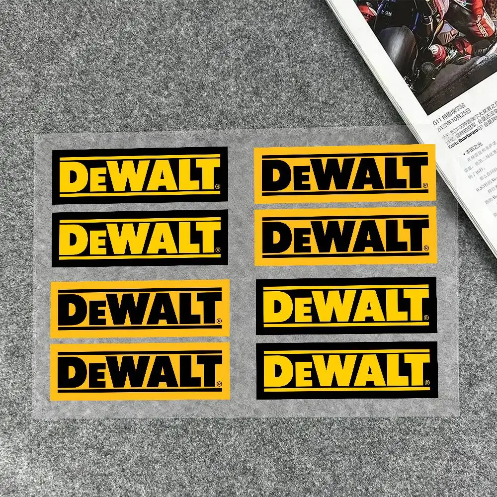 

Stickers Moto Sticker For DeWalt Auto Body Bumper Windows Motorcycle Laptop Walls Vinyl Decal Car Tuning Accessories
