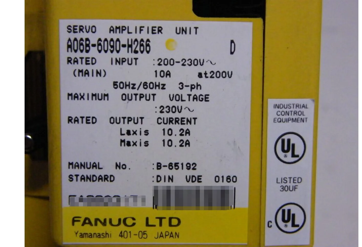 A06B-6090-H266 Fanuc Servo Drive Amplifier Module Test OK A06B 6090 H266