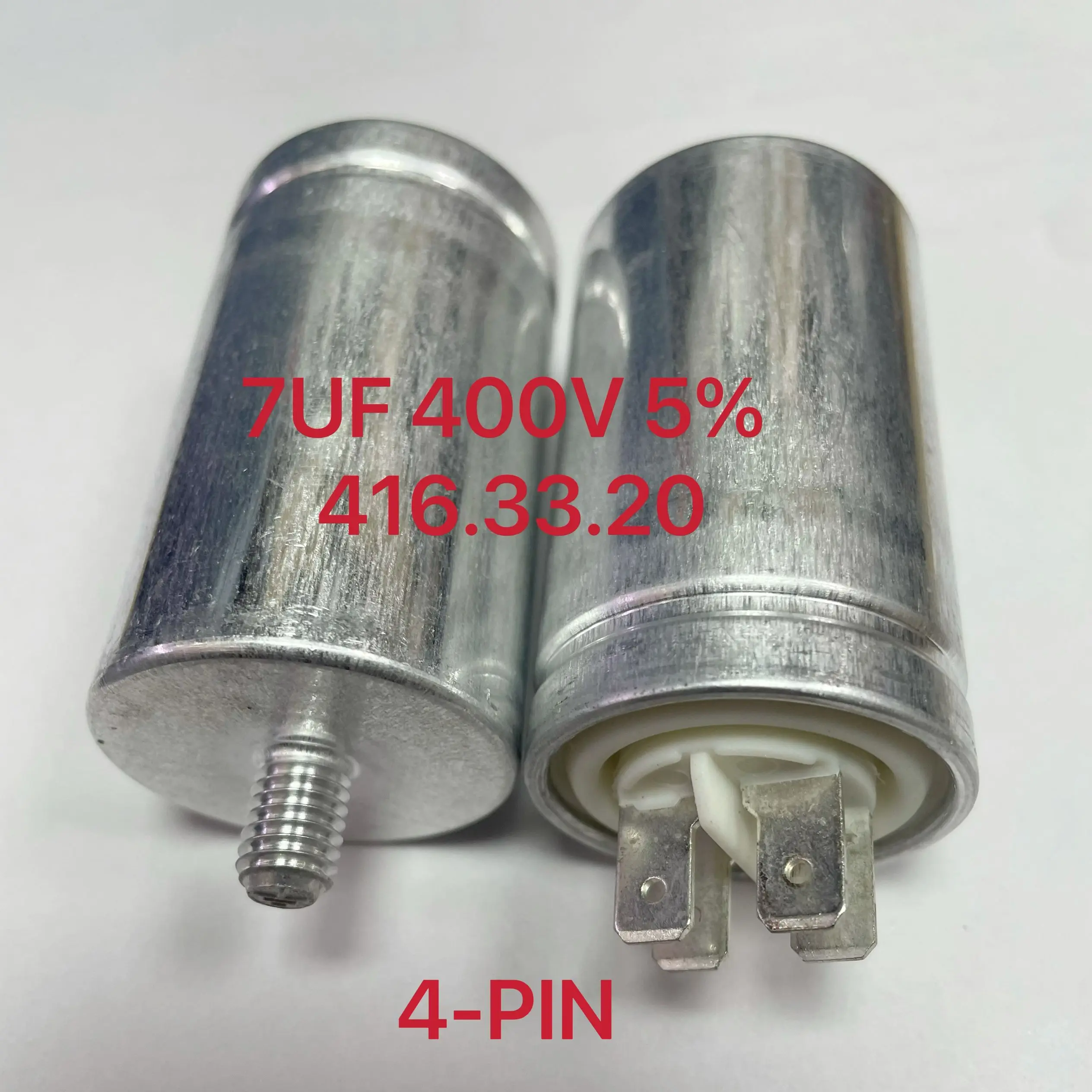 

1 шт./лот, 7 мкФ, 400 В переменного тока 416,33,20 416332064, 5% муфта, масляный конденсатор, размер 35 мм * 60 мм, 2-контактный или 4-контактный,