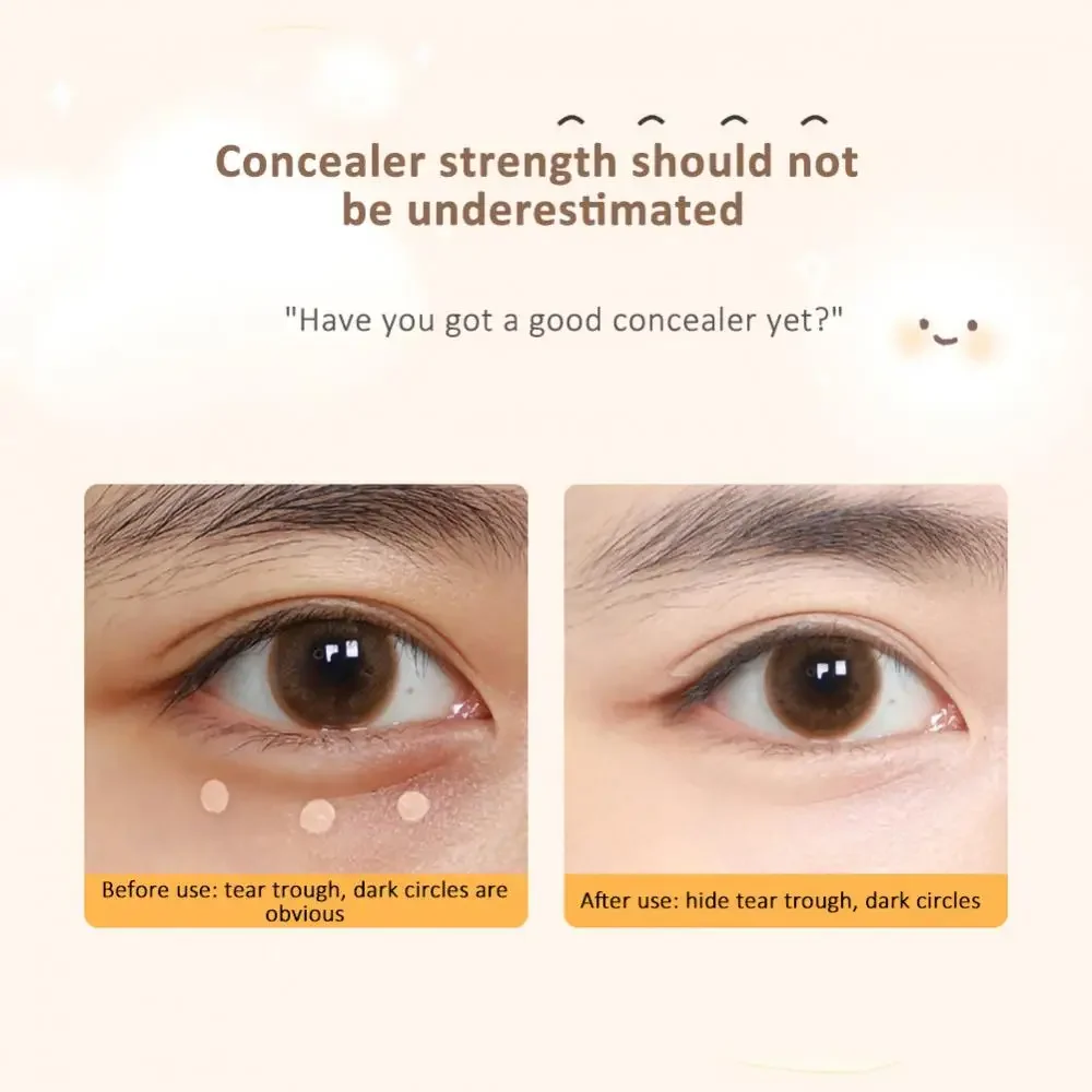 5-Color Concealer Palette Long Lasting Moisturize Covers Acne Pores Dark Circles Even Skin Tone Face Makeup Cosmetics