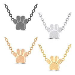 Stainless Steel Pet Paw Urn Necklace for Ashes Memorial Keepsake Urn Locket Cremation Jewelry for Dog Cat Dropshipping