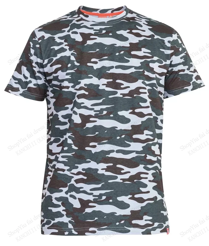 New CAMOUFLAGE CAMO Tactic 3D Print T-shirt Men Women Fashion Outdoor Sports Oversized Short Sleeve Tshirt Kid Tops Tees Hunting view 5