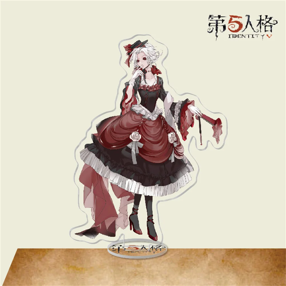 28PCS Anime Game Identity V Acrylic Stand Model Cosplay Characters Ornament Accessories Goods Collection Gifts