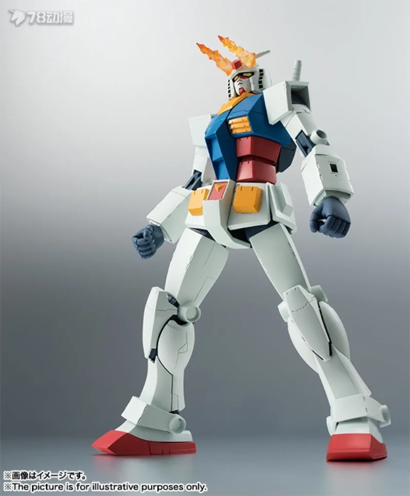 Bandai Originele Echt DE ROBOT GEESTEN 192 RX-78-2 GUNDAM VER.A.N.I.M.E.Action Anime Figuren Speelgoed Jongens Gift Model Ornamenten