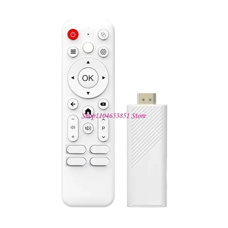 Wireless TV Media Stick with Video Output, Input-Device Pairing, Speaker Support and Included Handheld Controller