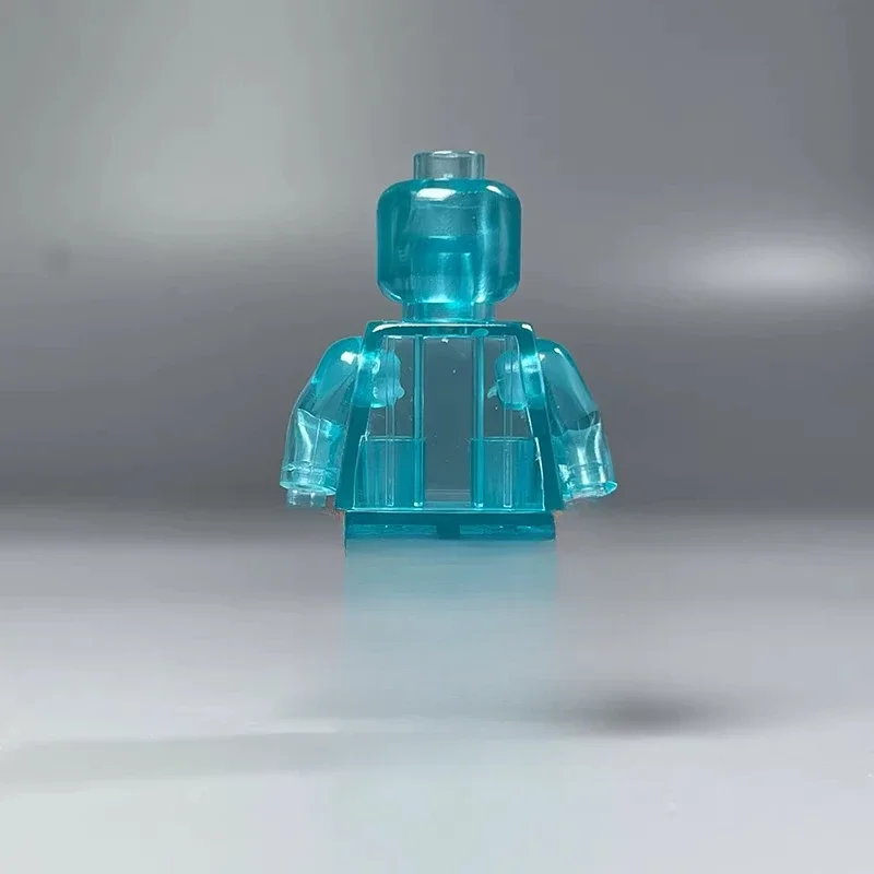 MOC Building Blocks Man Transparent Vegetable Luminous Children Educational Toys Boys Holiday Gift Collection Ornaments Hobby
