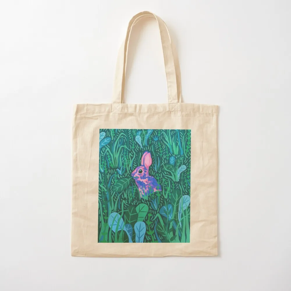 

Bunny Garden Tote Bag shopper bags tote bag women Canvas Tote Bag