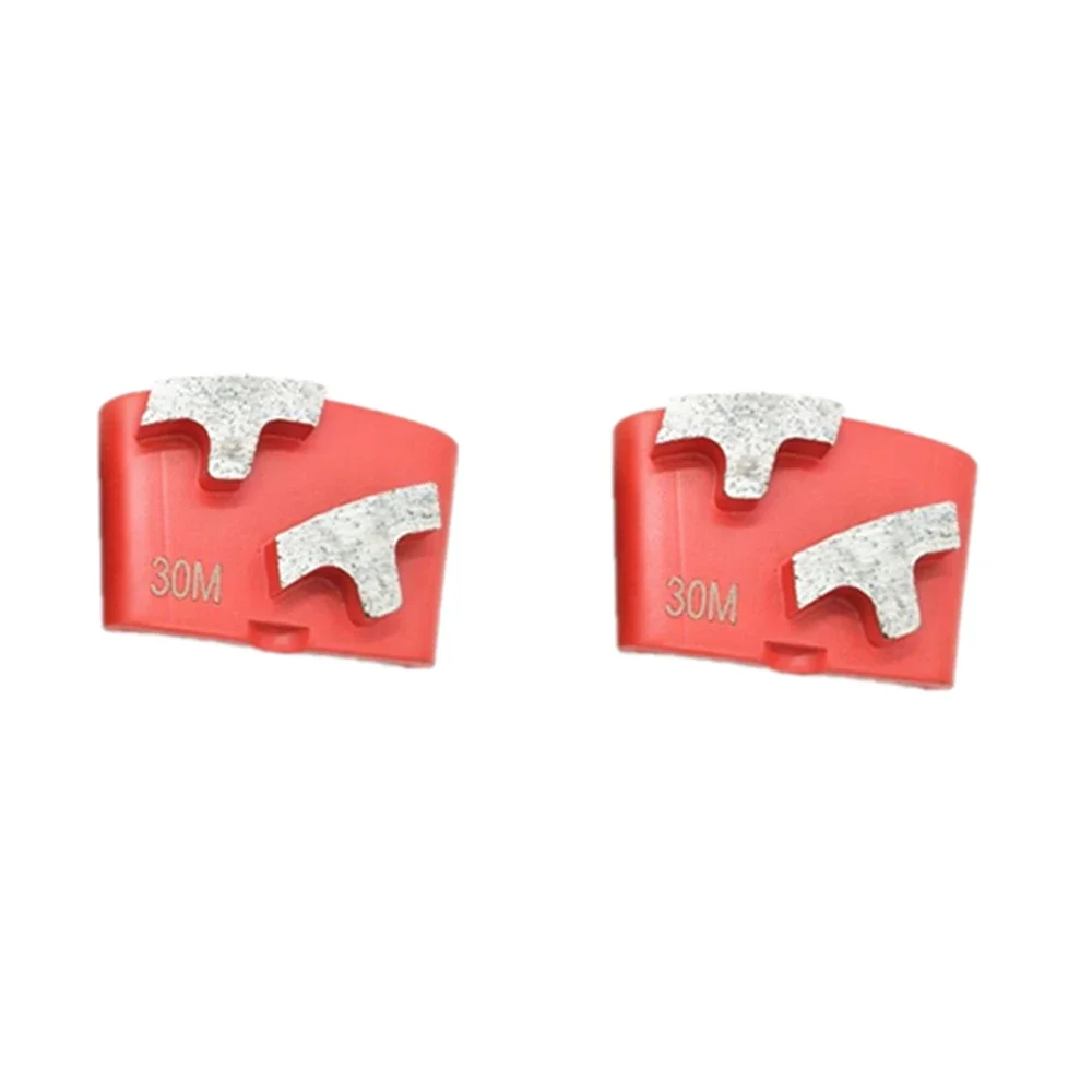 EZ T-Shape Grinding Segments with Metal Bond for Stone, Concrete and Terrazzo Floors - 12PCS