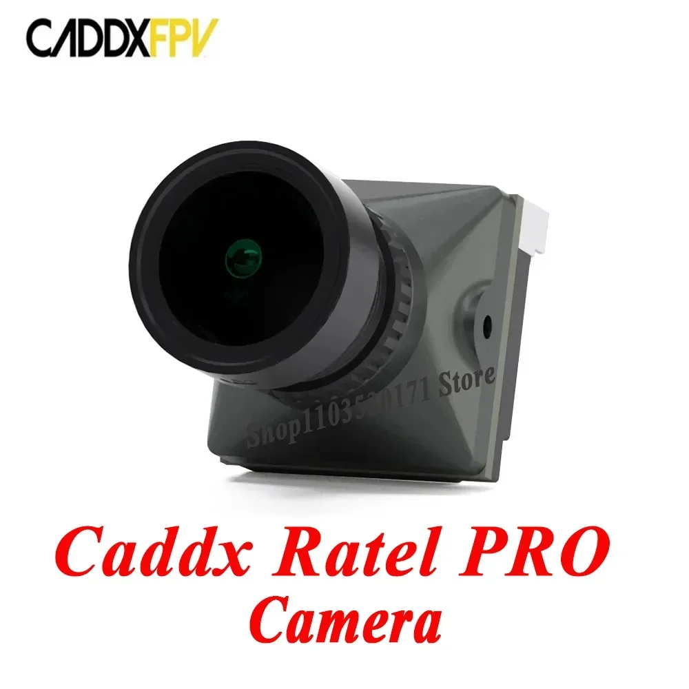 Lager Caddx Ratel PRO FPV-Kamera 1500TVL 16:9/4:3 NTSC/PAL FOV125 ° Schwarzlicht-Nachtkamera für FPV Racing Drone – Detail 1