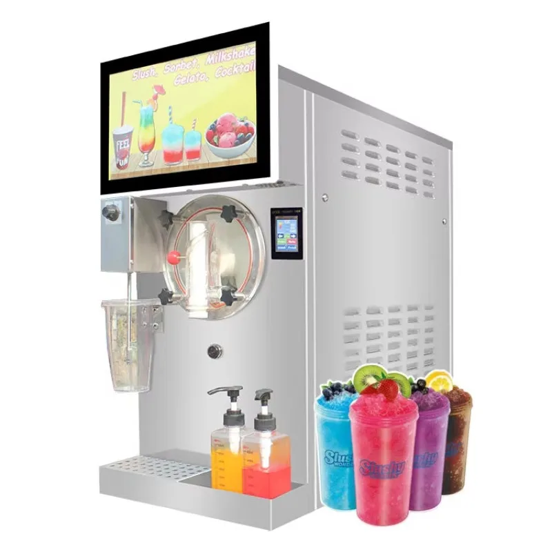 Automatic Milkshake Machine Stainless Steel Food And Beverage Machinery Easy Clean Commercial Use Milkshake Machine