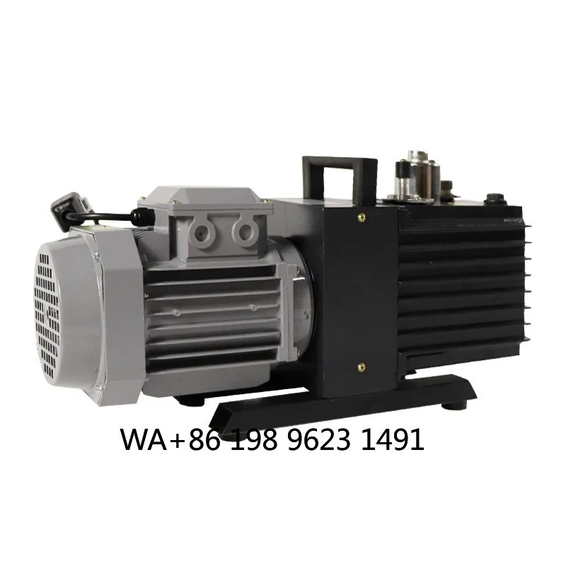 Two Stage Rotary Vane Vacuum Pump High Efficiency Industrial Lab Mini Vacuum Suction Pump