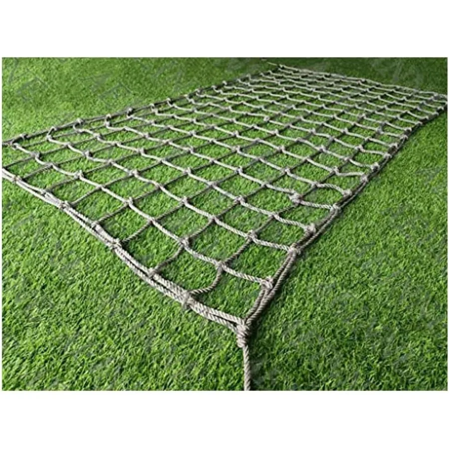 شبكة حبل التسلق شديدة التحمل لمعدات الملعب الخارجية: شبكة أمان متينة من النايلون للبالغين والأطفال الصغار مثالية #2