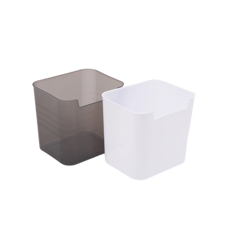 Creative Pencil Organizer Large Capacity Pen Holder Solid Color Desktop Storage Box Simple Stationery Box Office Supplies