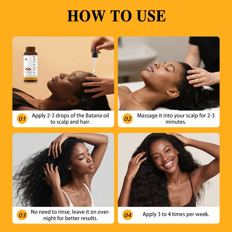 زيت نمو الشعر من باتانا، إصلاح عميق لفروة الرأس، زيوت أساسية لتقوية الشعر، تمنع تساقط فروة الرأس، منتجات العناية السميكة
