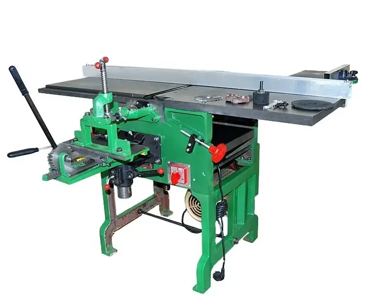 Wood Planer Thickener for  220V MLQ345 3 in 1 Wood Planer Table Saw Machine Easy To Operate