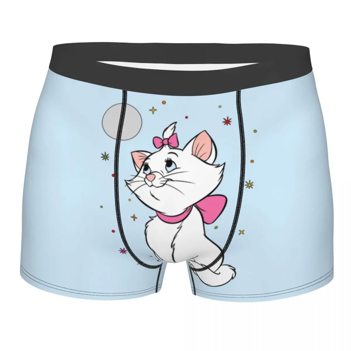 Lady Marie Cat Kitten Boxer Shorts For Homme 3D Print Cartoon Animal Underwear Panties Briefs Soft Underpants