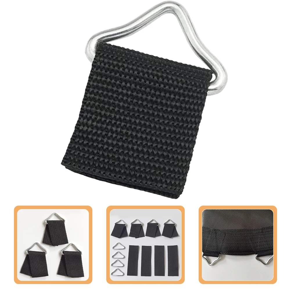 

10 set 10 Sets Triangle Ring Buckles Portable Replacement Parts Rings Outdoor Accessories V-Shaped Diy