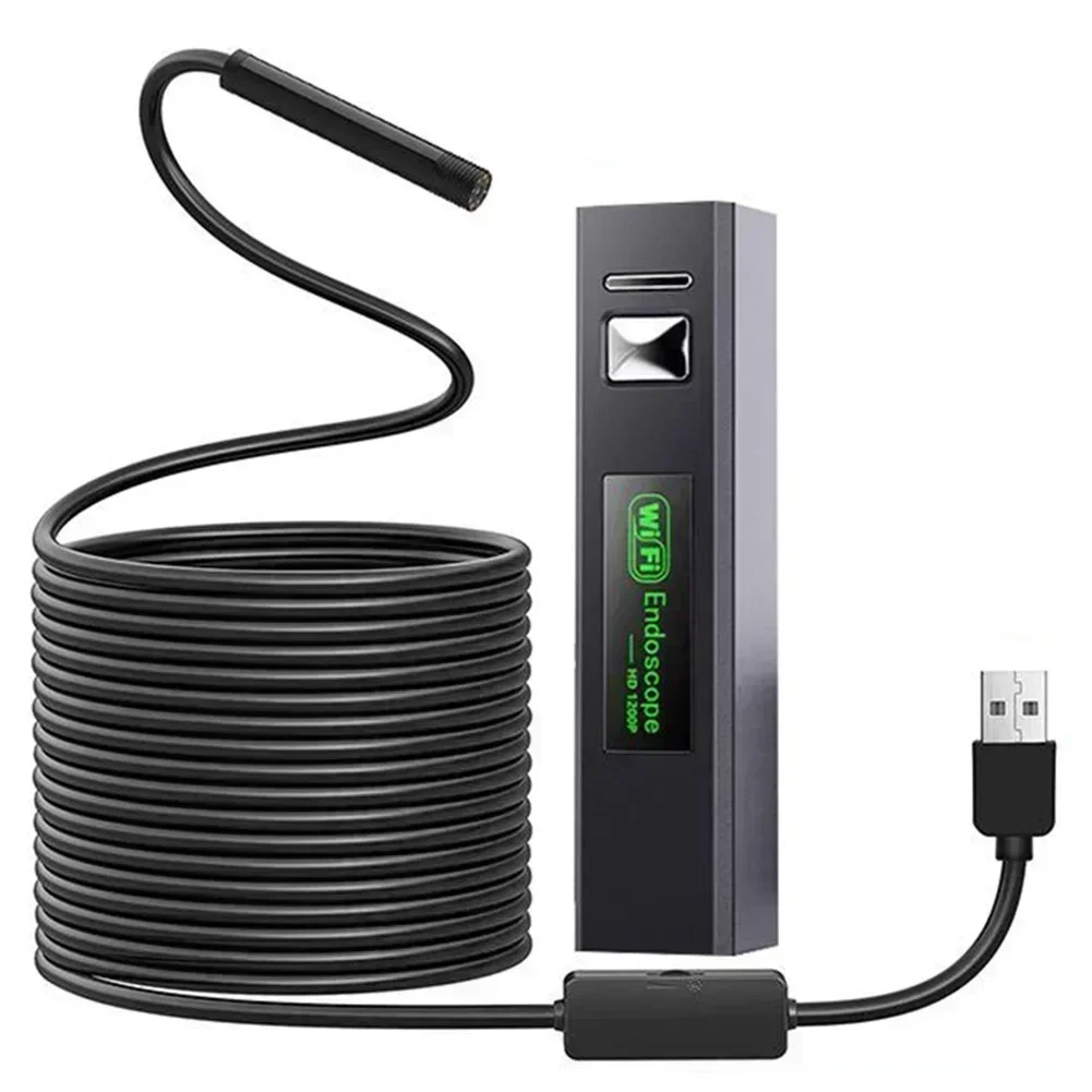Bendable Wireless equipped with an advanced camera probe perfect for non destructive testing of pipes or machinery