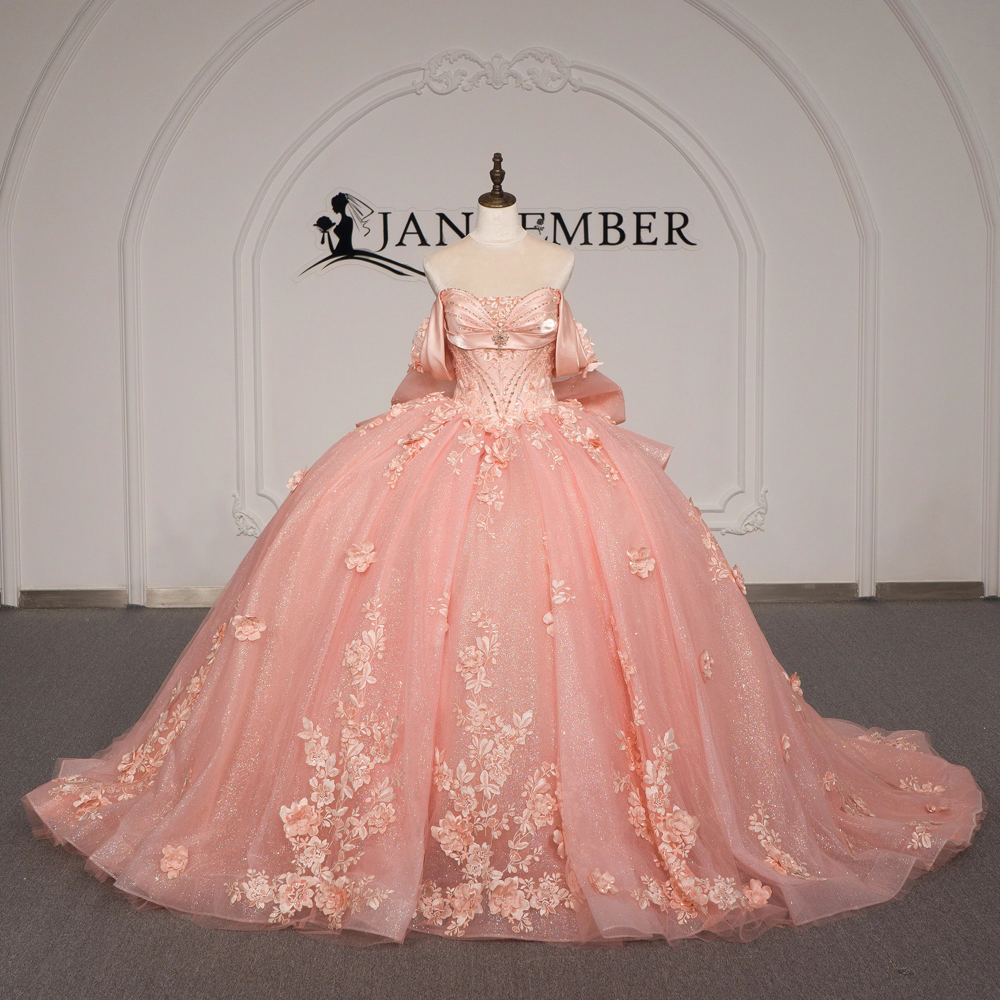 Customized Floral Quinceanera Dresses for Teens Party Dresses Sweet 15 16 Gowns Ball Gown for Women vestido de 15 quinceañera