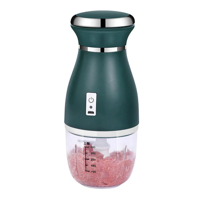 Electric Mini Food Chopper, USB Charging Electric Garlic Chopper, Small Food Processor for for Onion Pepper Vegetable Meat