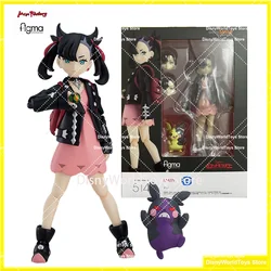 100% Original Figma 514 Pokemon Marnie MARY In Stock Anime Action Collection Figures Model Toys