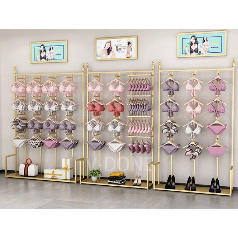 

customized.boutique clothing shop garment display rack clothes stands shoe racks clothing retail store shelves furnitur