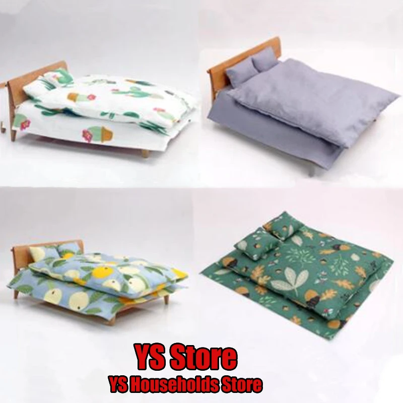 

Разные стили, масштаб 1/12, аниме, окрашенная ПВХ кровать, аксессуар, фигурки, постельное белье, сцена, орнамент, куклы, подходит для 6-дюймовых фигурок, коллекционные игрушки