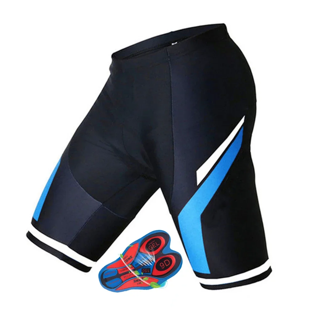 Pantalones cortos de ciclismo para verano, Shorts acolchados 9D, mallas multicolor para bicicleta de montaña, novedad