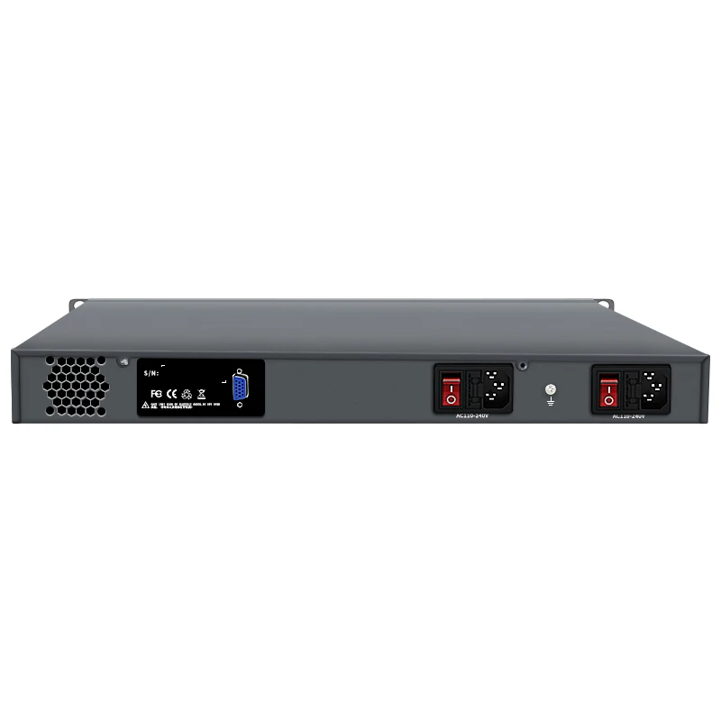 1U Rackmount وحدات مزدوجة إمدادات الطاقة شبكة الأجهزة المتكاملة معالج Intel Celeron Pentium Core 6 منافذ 2.5Gb إيثرنت