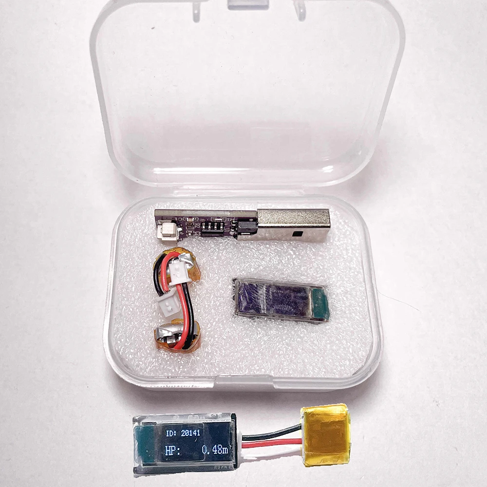Competition Altitude Gauge with OLED Display Mini Rocket Altimeter Max Height Recorder
