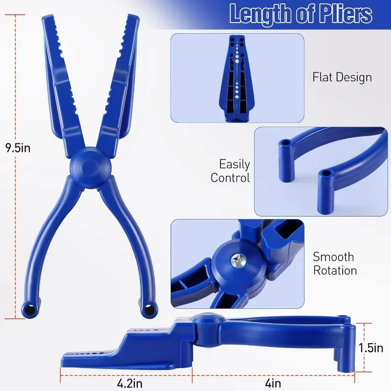 Maintenance and Woodworking Portable Joint Pliers Protect Fingers for Wood Working Nail Fixer Plastic Sliding
