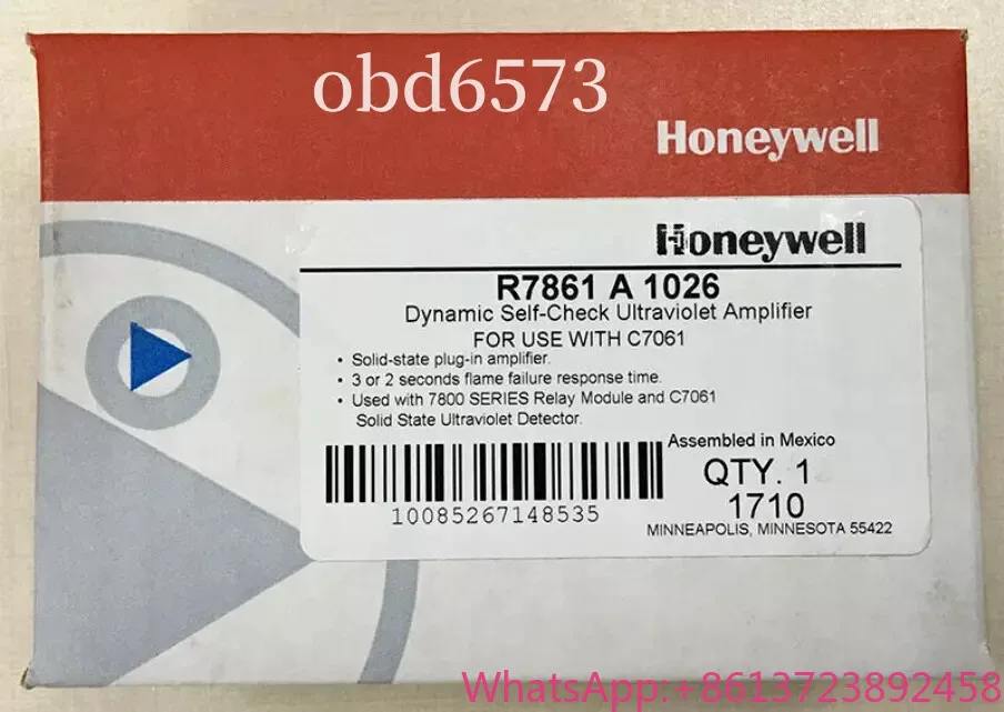 

1 year warranty NEW Honeywell R7861A1026 flame signal amplifier R7861 A 1026