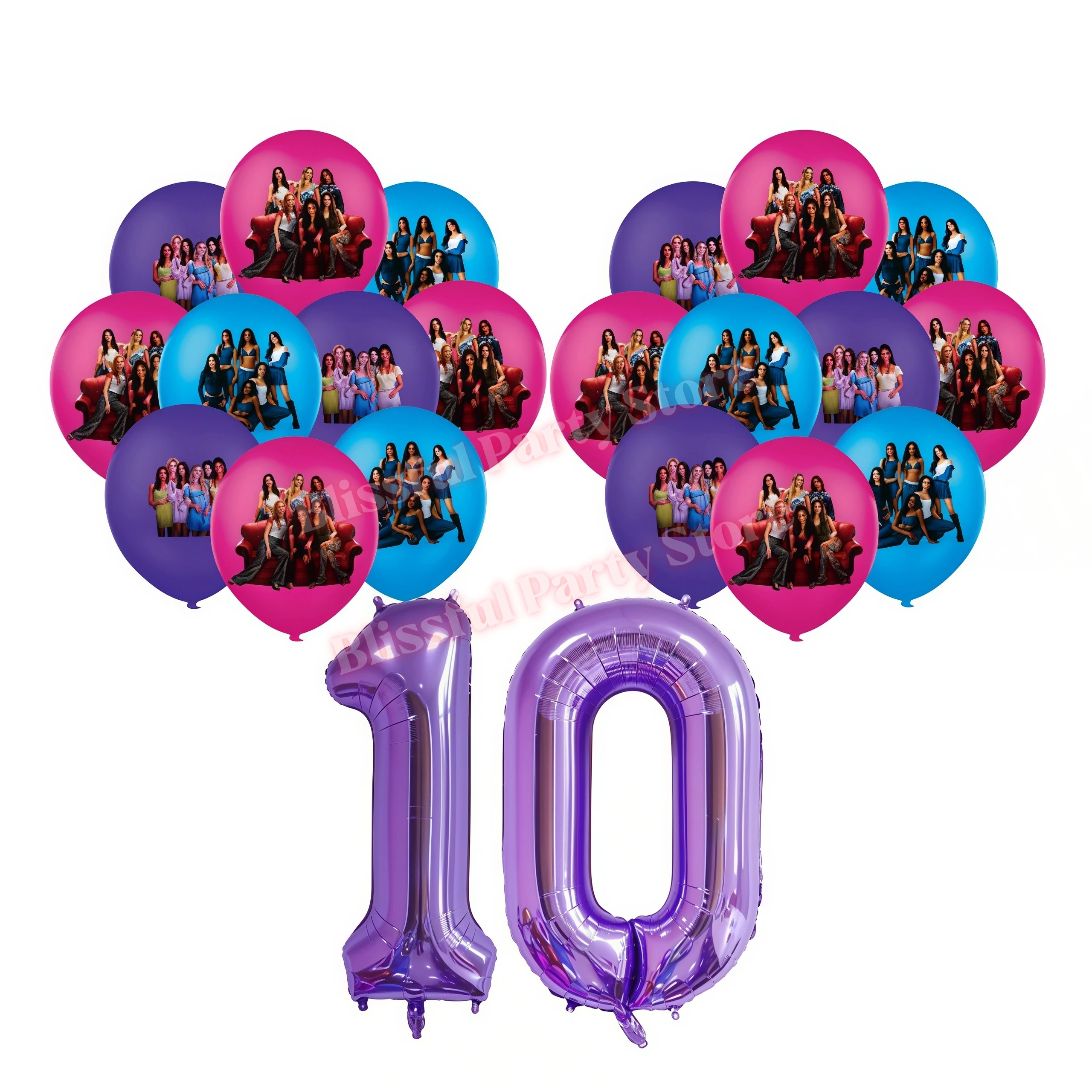 Idol K&Katseye Verjaardagsfeestje Decoratie Plaat Cup Servet Ballon voor Kpop Girl Party Favor Baby Douche Evenementbenodigdheden Fans Gift