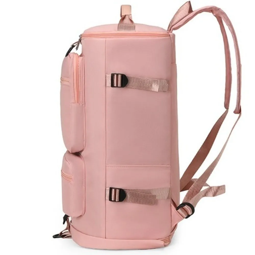 Waterproof Outdoor Travel Backpack Large Capacity Breathable Shoulder Backpack Multi Functional Duffle Backpack Gym Sports