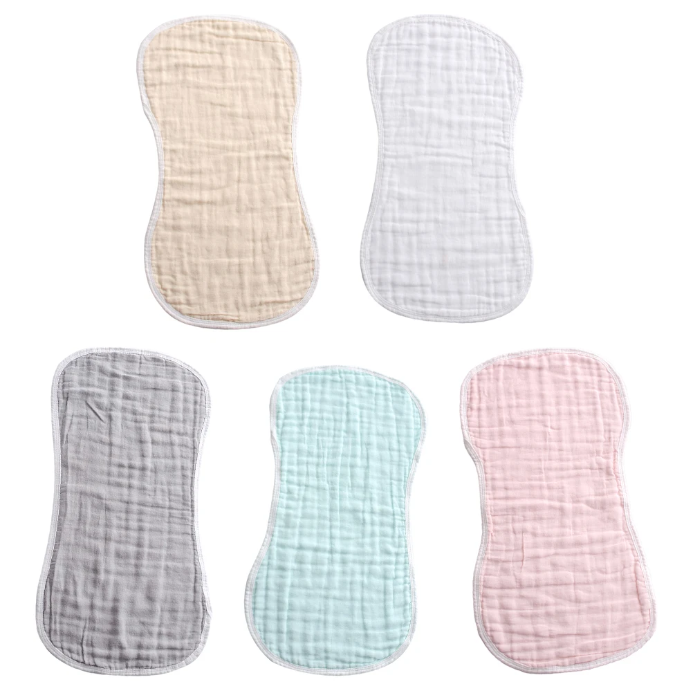 

5 Pcs Shoulder Pad Baby Rags Feeding Burp Cloth Cloths Food Burping Cotton Hand Towel Newborn